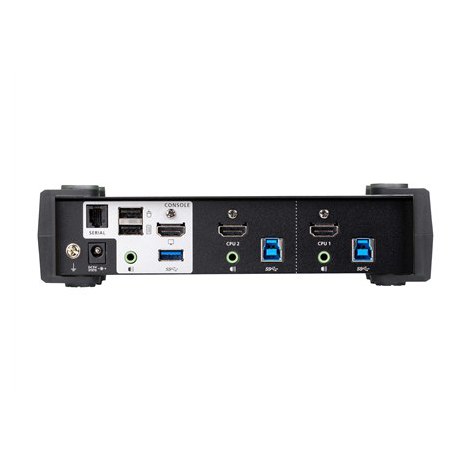 Aten ATEN CS1822 KVMP Switch - KVM / audio / USB switch - 2 ports - 3